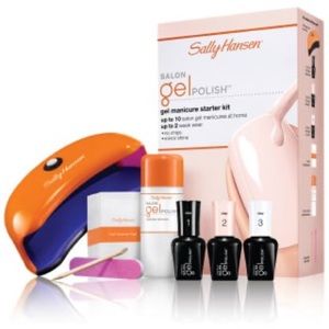 SALON GEL POLISH GEL NAIL COLOR STARTER KIT